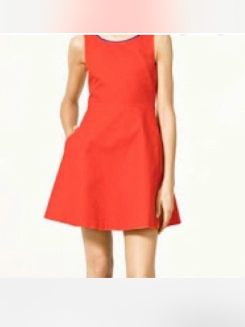 Zara Red mini dress  A-Line Dress - ASO Zooey Deschanel XS